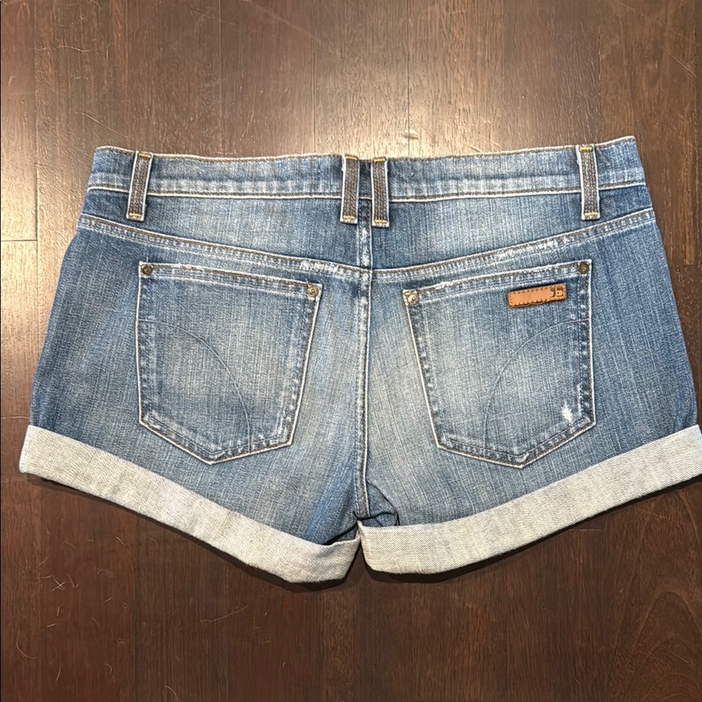 Joe’s Jeans Low Rise Women’s Shortie Shorts Denim